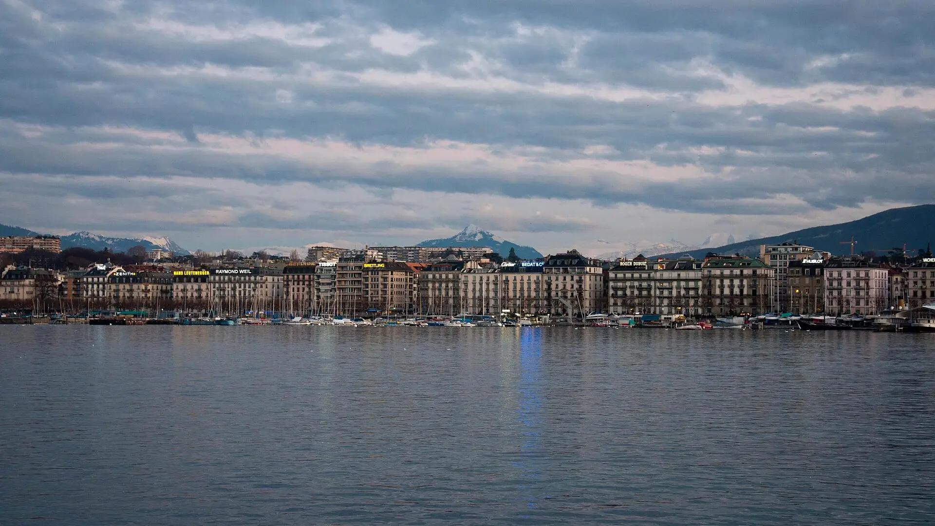 Geneva skyline