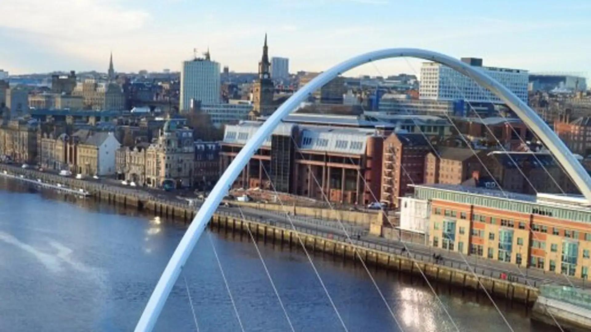 Newcastle upon Tyne skyline