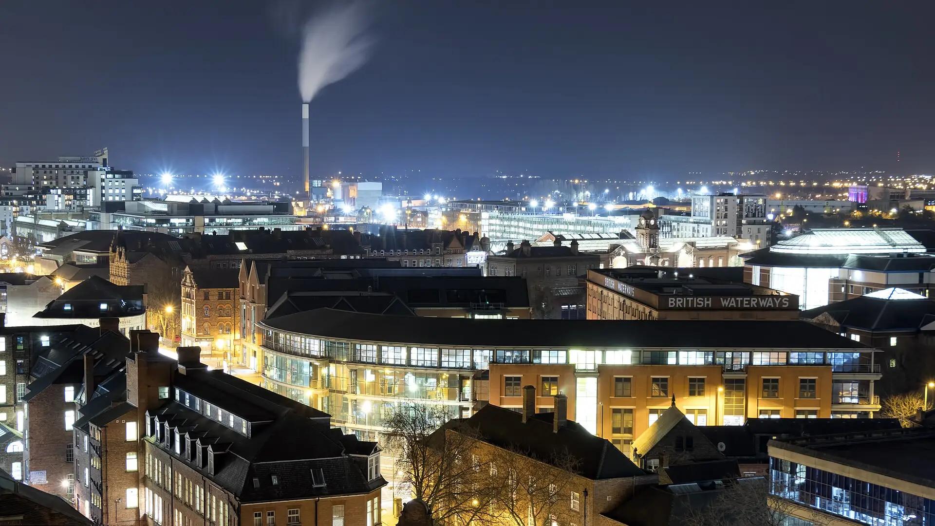 Nottingham skyline