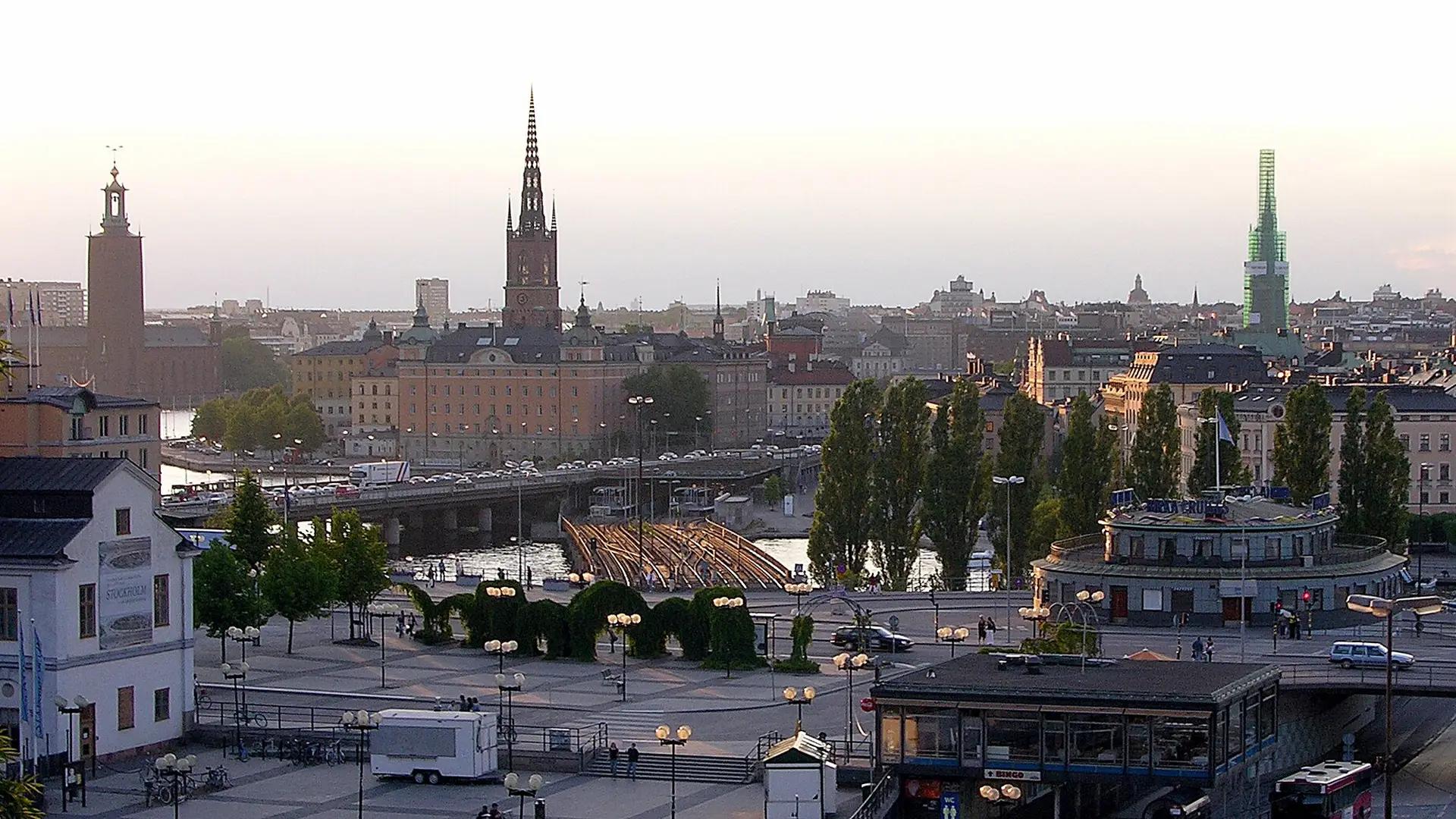 Stockholm skyline