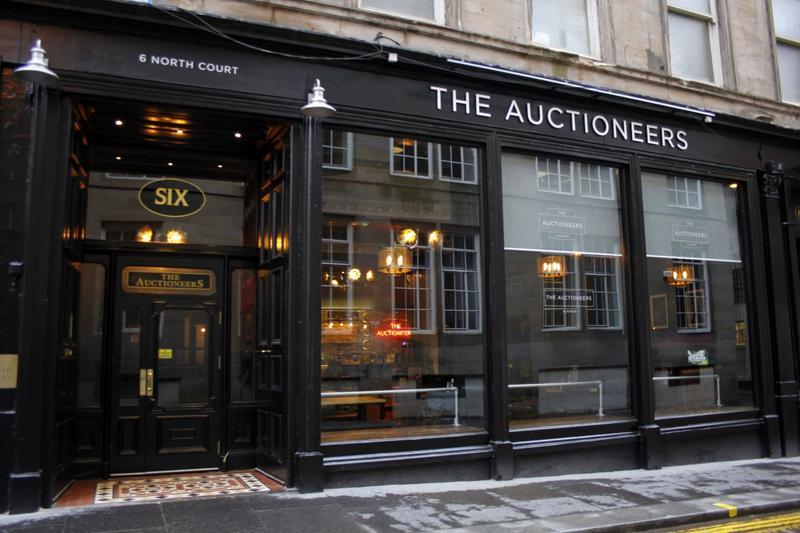 Auctioneers: Beer Garden In Glasgow