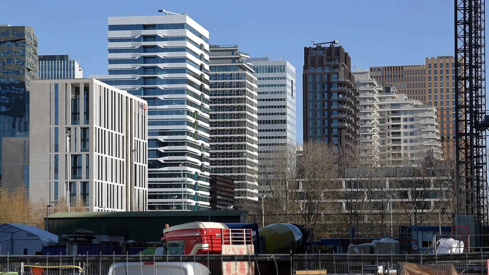 Amsterdam skyline