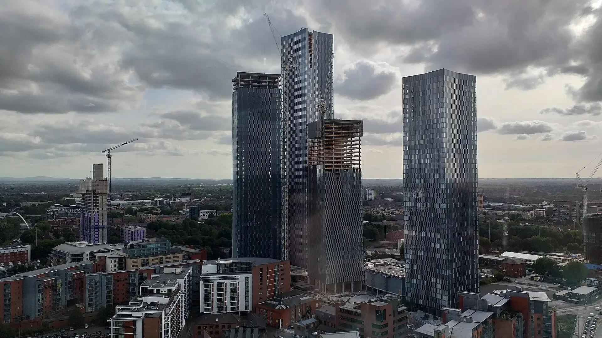 Manchester skyline