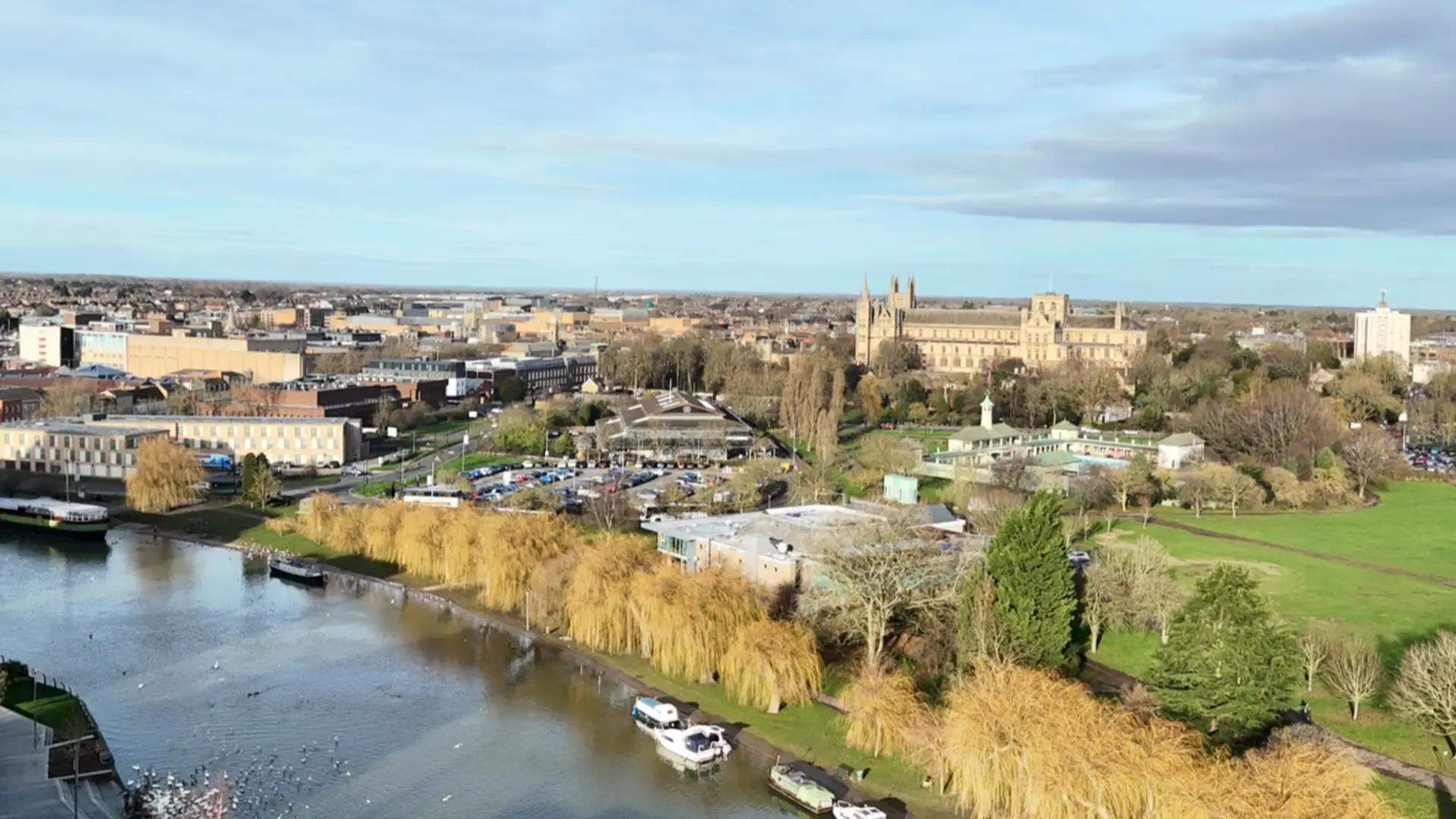Peterborough skyline